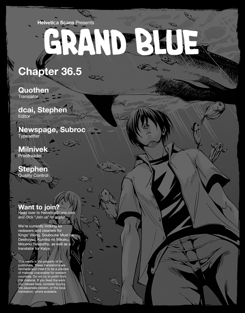 Grand Blue, Chapter 36.5 image 01